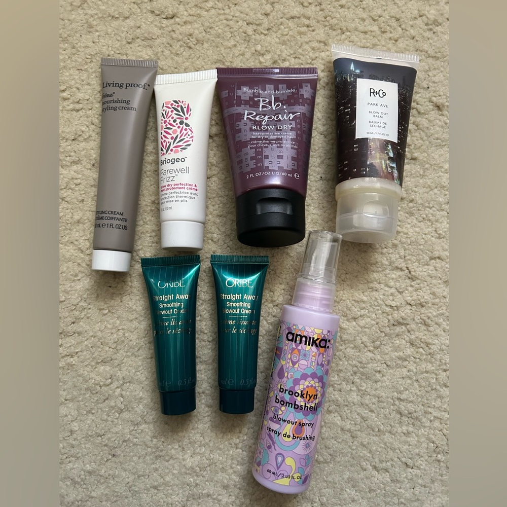 Oribe and more blowout hair styling products